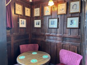 A snug in a pub