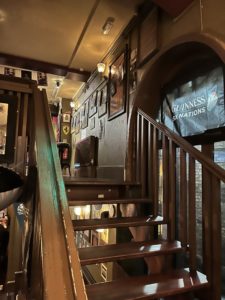 Looking upstairs at The Christchurch Inn