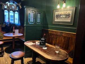 Inside Hynes' Bar