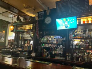 The main bar at Slattery's