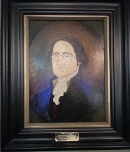 A portrait of Dionysius Lardner at The Confession Box - he does get a little nod