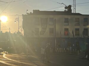 The Brew Dock, drenched in too much sun