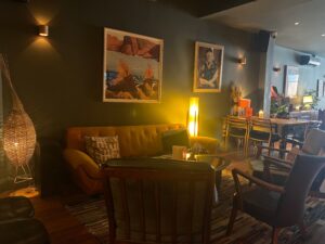 A cosy corner at Kodiak