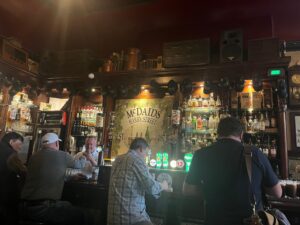 The bar at McDaid's