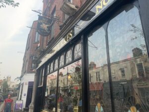 A quick sideways glance at Jack O'Rourke's from the outside