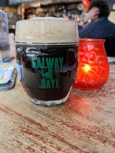 A pint of West Kerry Dark Mild at The Black Sheep