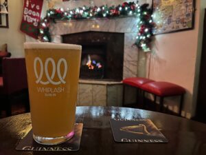 A pint of Whiplash at Delaney's