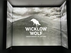 Sign in the Wicklow Wolf taproom