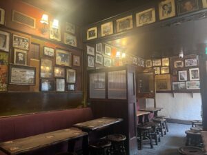 Inside O'Donoghue's - much calmer!