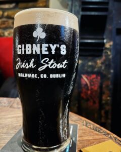 Gibney's Stout - really Rye River Eventide