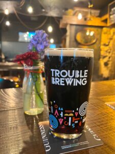 A pint at The Cat & Cage
