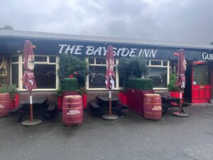 Outside The Bayside Inn