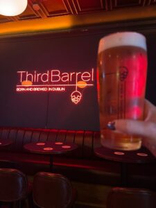 A pint at The Christchurch