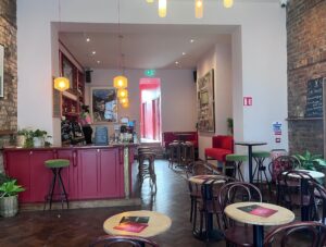 Cafe side of Quinn's